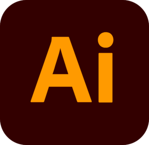 Ikona Adobe Illustrator - narzędzie twórcze używane przez BartiK do projektowania.