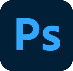 Ikona Adobe Photoshop - kluczowe oprogramowanie stosowane przez BartiK do edycji wizualnej.